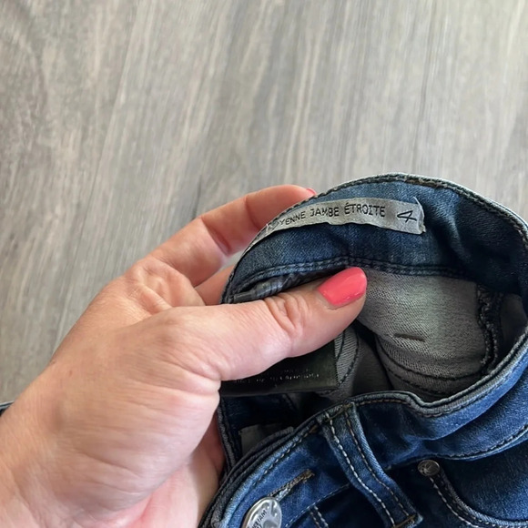 William rast slim leg jeans  size 4 - Picture 9 of 14